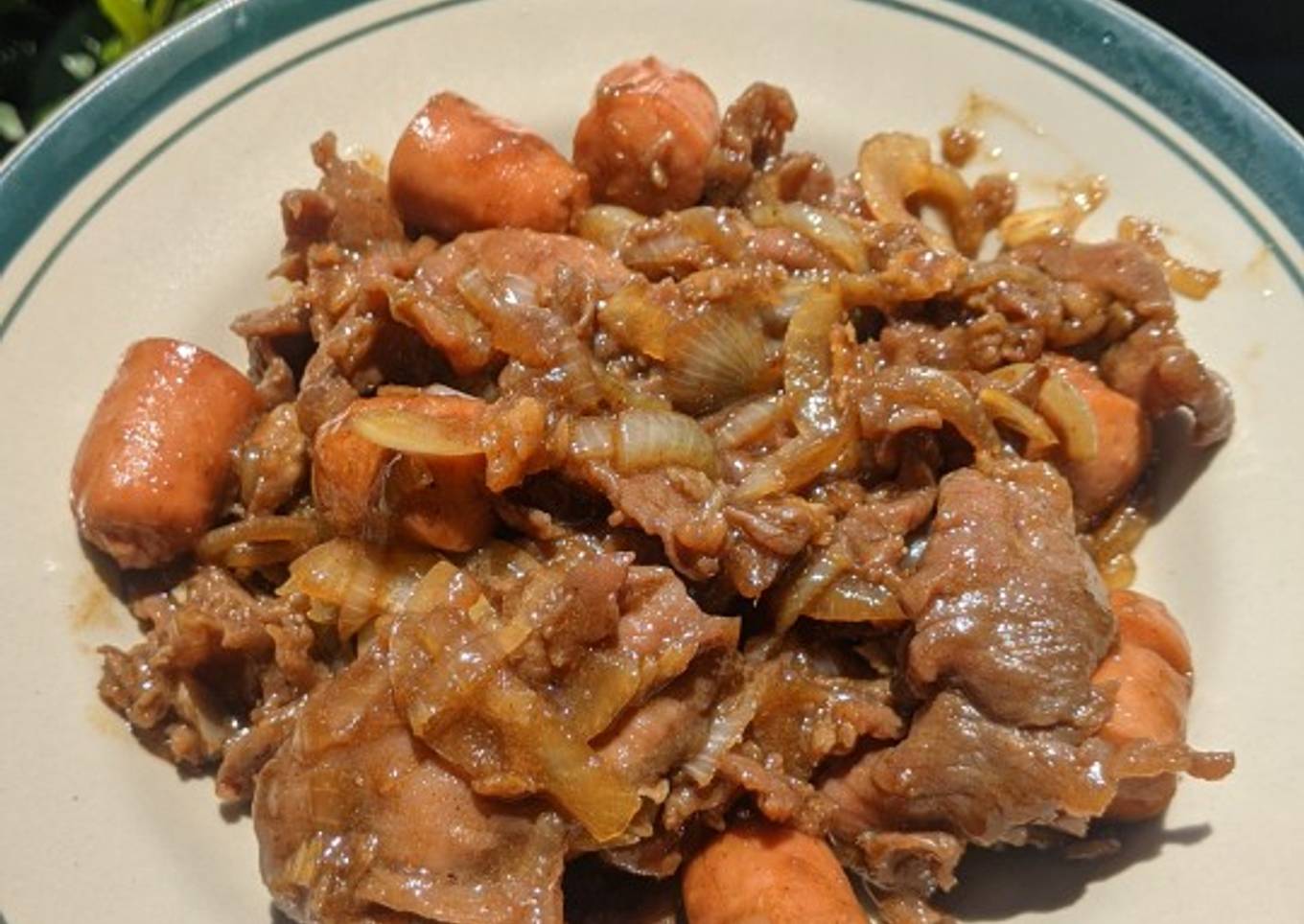 Daging slice teriyaki