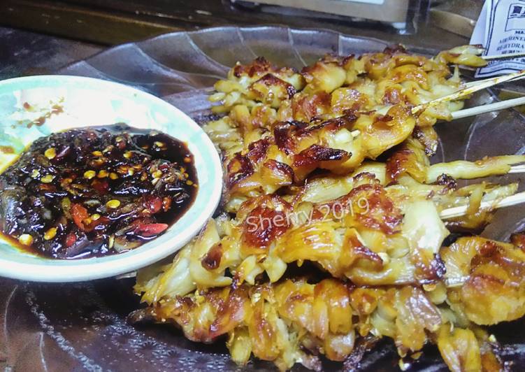 Resep Sate Jamur Tiram yang Enak Banget