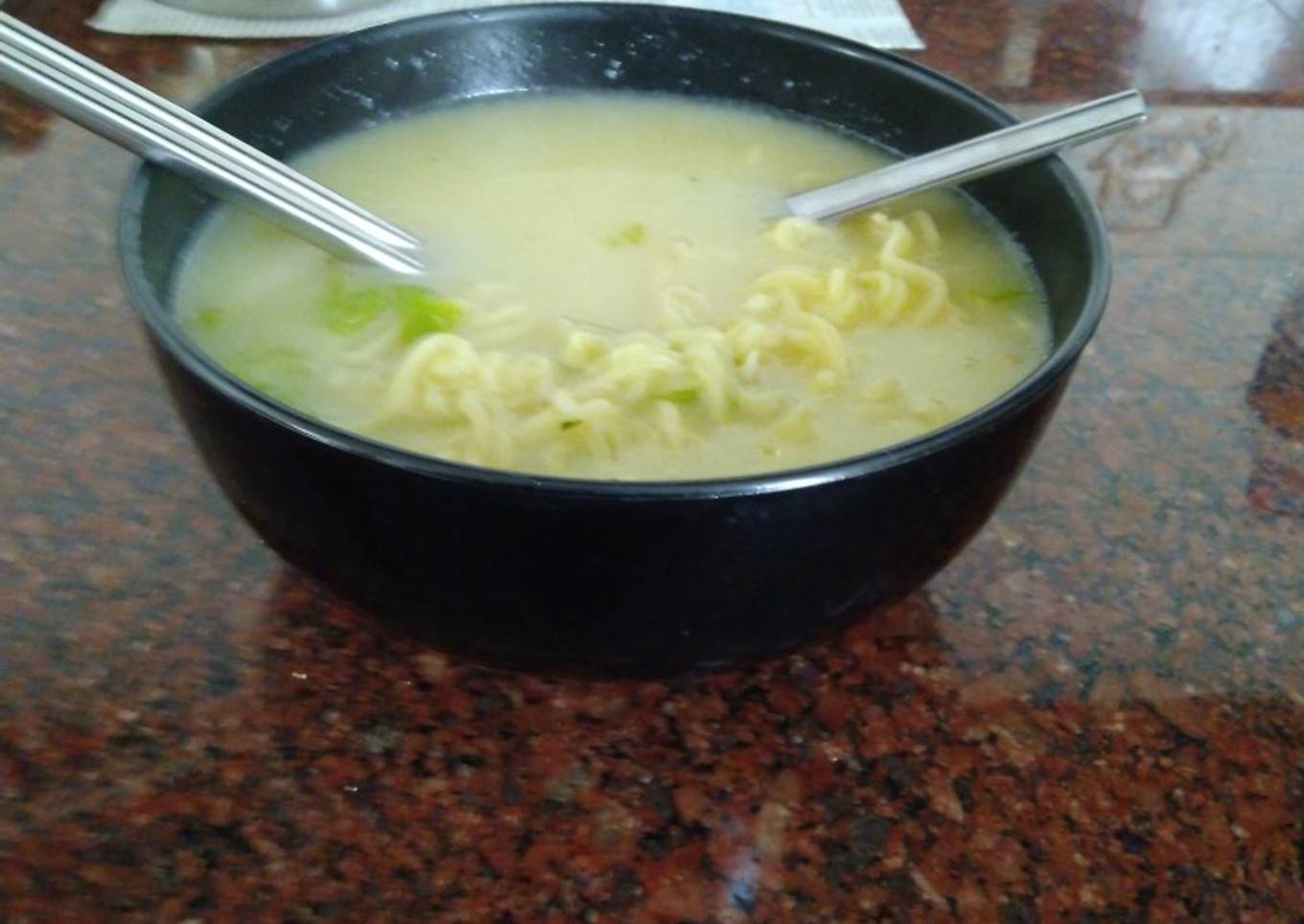 Indomie sup krim ayam