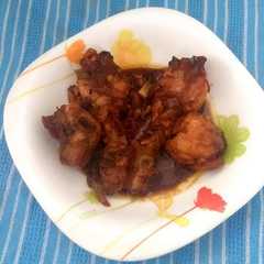 A picture of Ayam Goreng Saus Mentega.