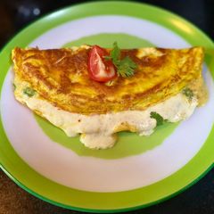 A picture of Souffle Cheese Omelette.