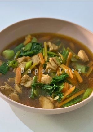 Foto resep Chicken veggie delight / Ayam Cah Sayur