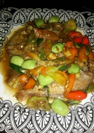 Foto resep Tumis Pete Ikan Asin