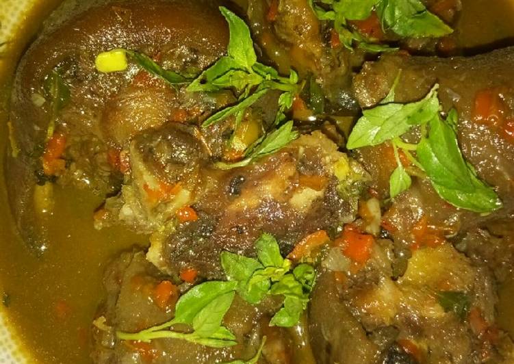 Recipe of Quick Cow tail soup