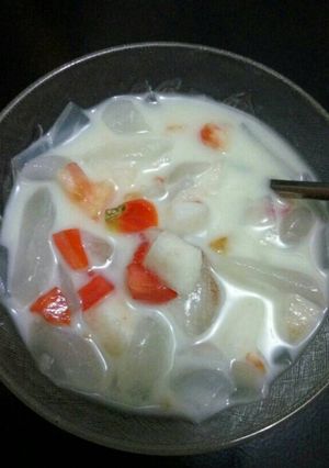 Foto resep Sop buah seadanya😂