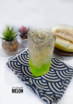 Foto resep Es Kuwut Melon