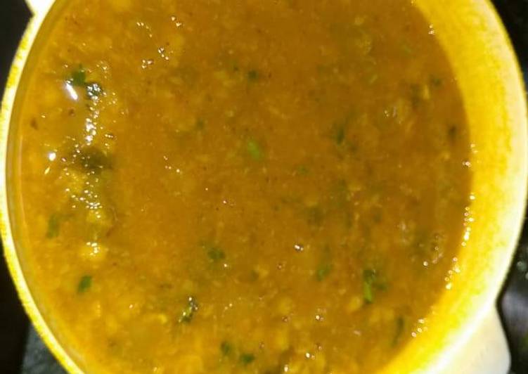 Steps to Prepare Award-winning Lauki Chana Dal with Green chutney