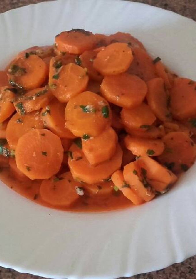 Una foto de Zanahorias aliñadas