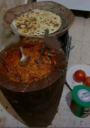 صورة لوصفة زفيطي حار وبنين