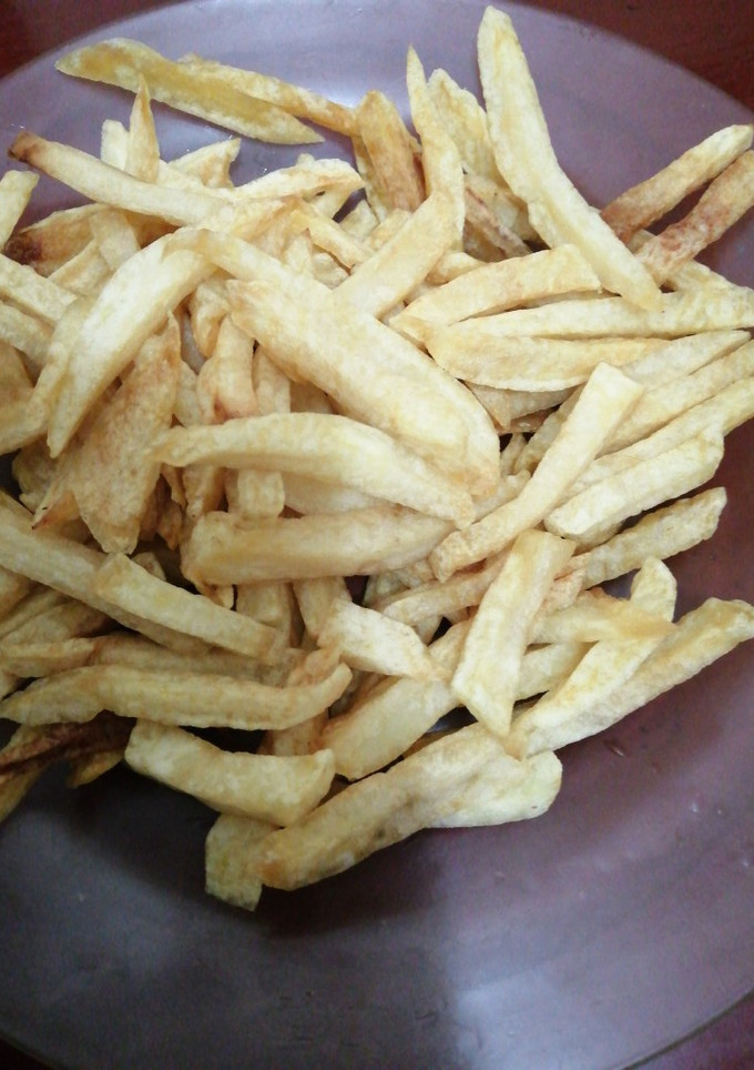 A picture of Simple chips#myrecipechallenge.