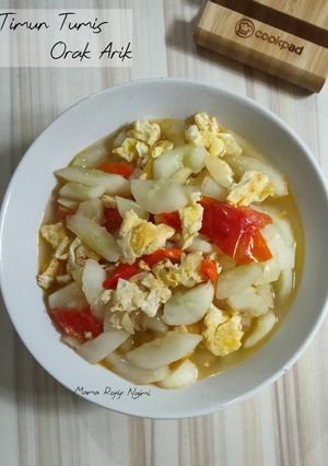 Foto resep Timun Tumis Orak Arik