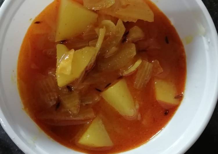 Easiest Way to Prepare Homemade Aloo pyaz