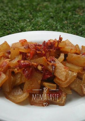 Foto resep Oseng kikil pedeesss