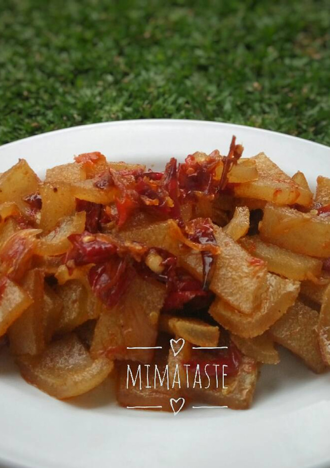 Foto resep Oseng kikil pedeesss