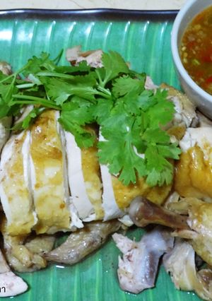 รูปของ ไก่ต้มน้ำปลา