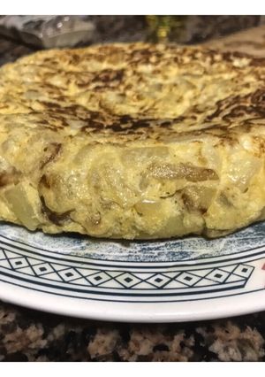 Una foto de Tortilla básica de patatas