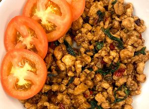 Gambar Ayam Daun Selasih (Pad Krapow)