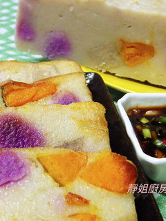 三色蘿蔔糕 的食譜成品照片
