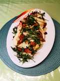 Fenchel-Birnen-Salat mit gebratenem Bauchspeck