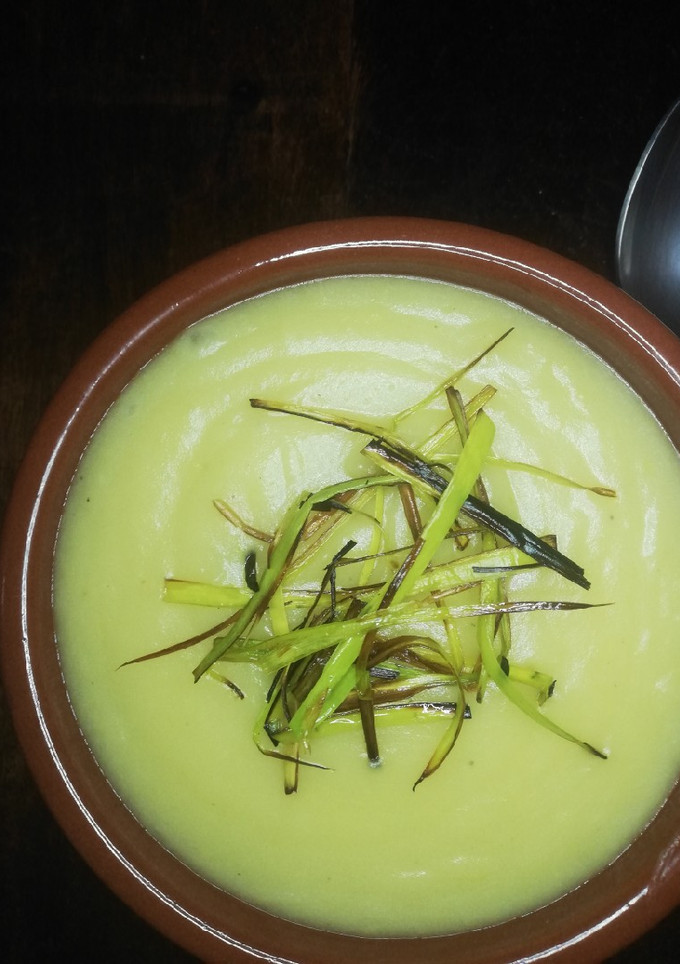Una foto de Crema Parmentier, un clásico de la gastronomía francesa