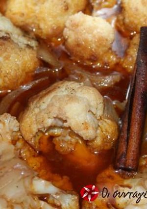 A picture of Cauliflower stifado.