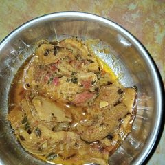A picture of Ojhri ka salan.