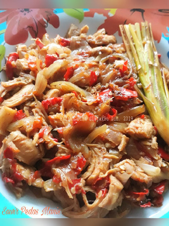 Cara Gampang Membuat Ayam Suwir Pedas Manis, Enak