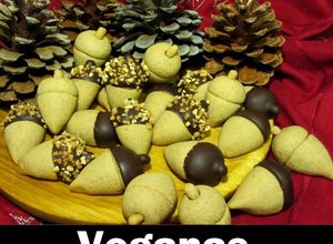Una foto de Navidad VEGANA! Galletas Bellota. Sin huevo/sin leche/sin lactosa