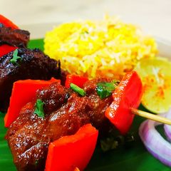 A picture of Sultani Gosht Boti.
