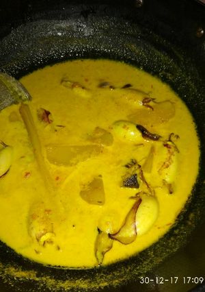 Foto resep Gulai kentang & cumi isi tahu