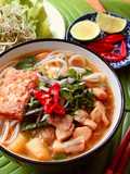 🌱 Quick Vegetarian Bún Bò Huế with Soup Cubes