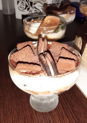 Una foto de Copa oreo