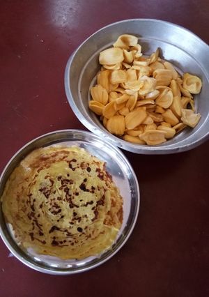 A picture of Ripe Jackfruit dosa.