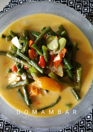 Foto resep Sayur Kacang Panjang santan