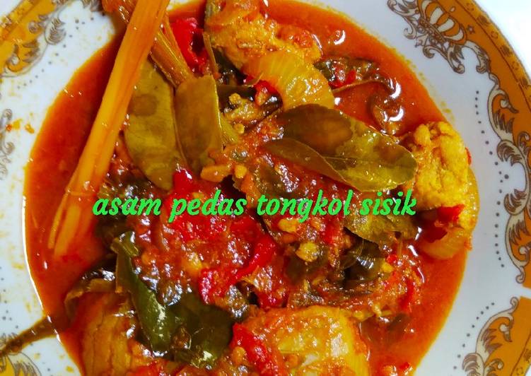 Proses meracik Asam pedas tongkol sisik, Enak Banget
