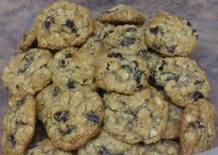 Recipe of Ultimate Chewy Oatmeal Cookies