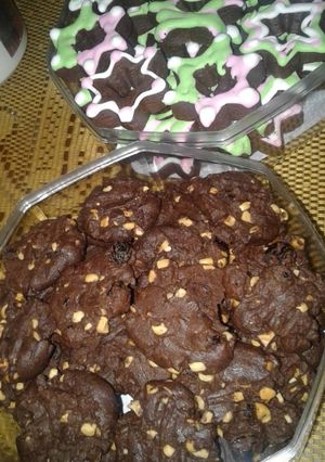 Foto resep Choco cookies icing #berburucelemekemas #resolusi2019