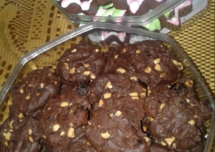 Bumbu mengolah Choco cookies icing #berburucelemekemas #resolusi2019 yang Menggugah Selera