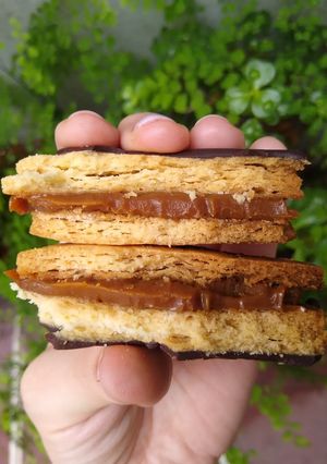 Una foto de Alfajores de Dulce de Leche