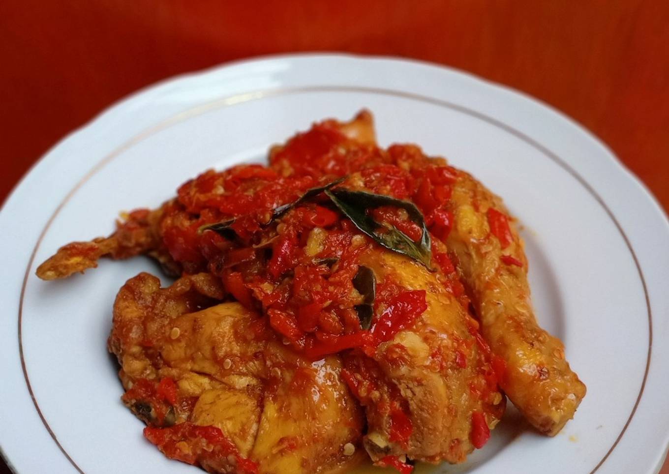 Ayam balado pedas