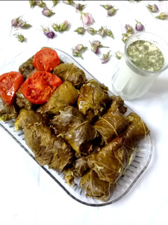 عکسی از دستور دلمه برگ مو 🍇😋
