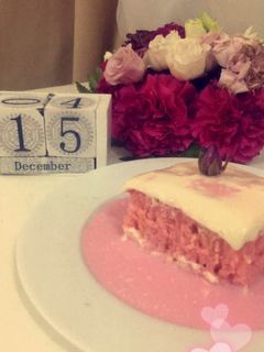 صورة لوصفة كيك الفراولة 🍓