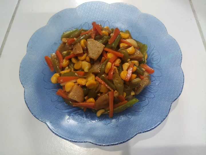 Langkah Gampang Membikin Resep Oseng buncis pentol yang Enak Banget Anti Ribet, Lezat