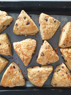 Foto resep Buttermilk Cheese and Choco Chip Scones