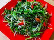 Gambar tumis bayam toge