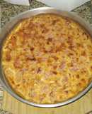 Tarta de jamón y queso