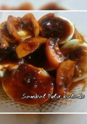 Foto resep Sambal telur balado