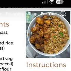 A picture of Honey and garlic chicken.