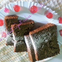 A picture of Chocolate _banana bread# chocolate baking contest#.