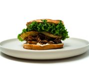 A picture of green leaf lettuce